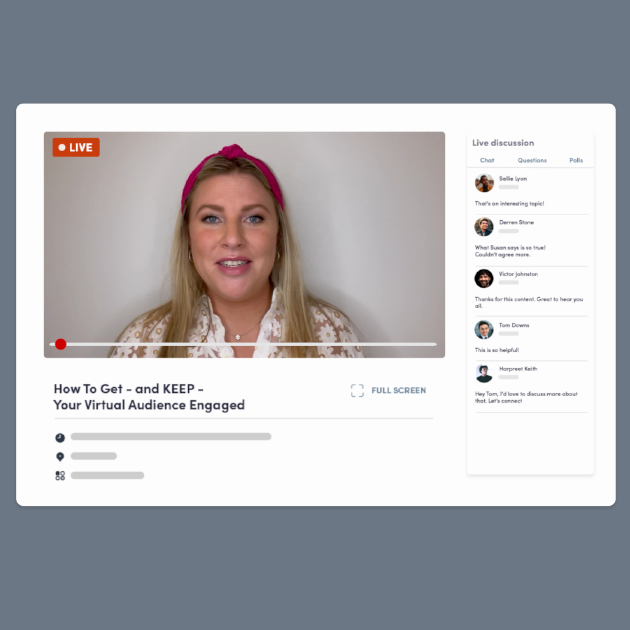 Virtual, In-person & Hybrid Events Platform