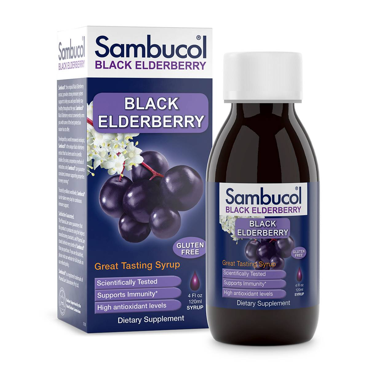 Sambucol Black Elderberry Original Syrup