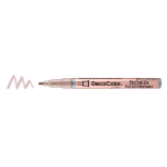 New - Marvy Uchida DecoColor Premium Metallic Paint Markers Rose Gold