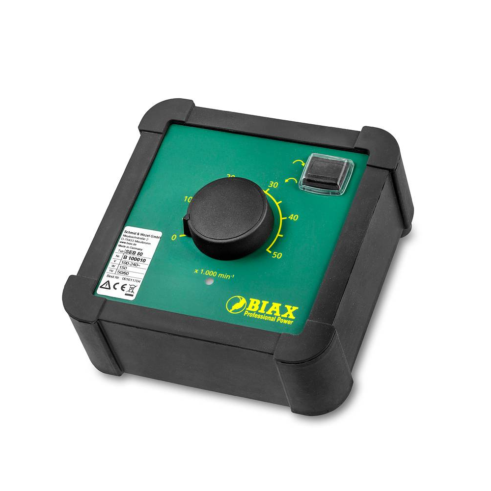 Nouveau set pour micro-meuleuse BIAX « SE 50 Silent Grinder »