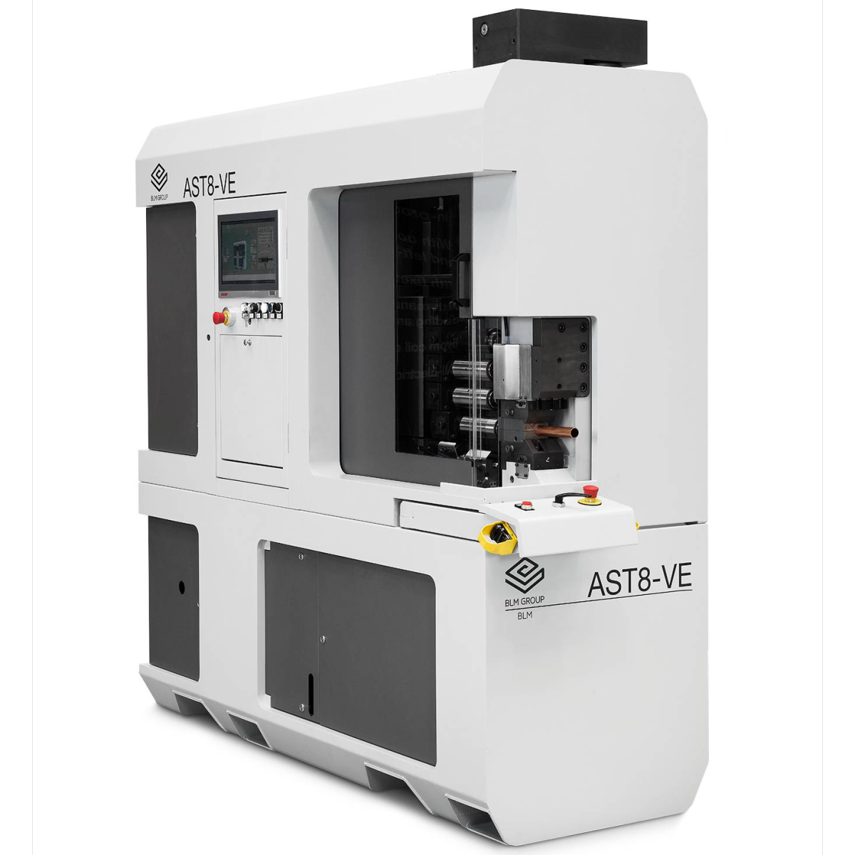 AST8-VE - Machine pour le formage de tubes tout-électrique avec tour CNC.