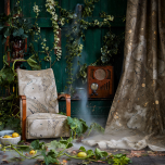 Metamorphosis linen union fabric