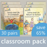 Lenny & Lily Stories - Classroom Value Pack (30 pairs)