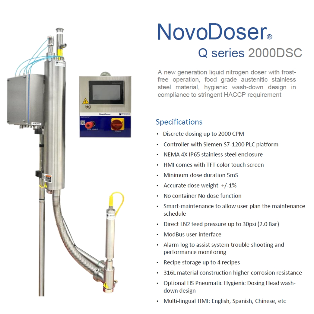 Liquid Nitrogen Doser Machine