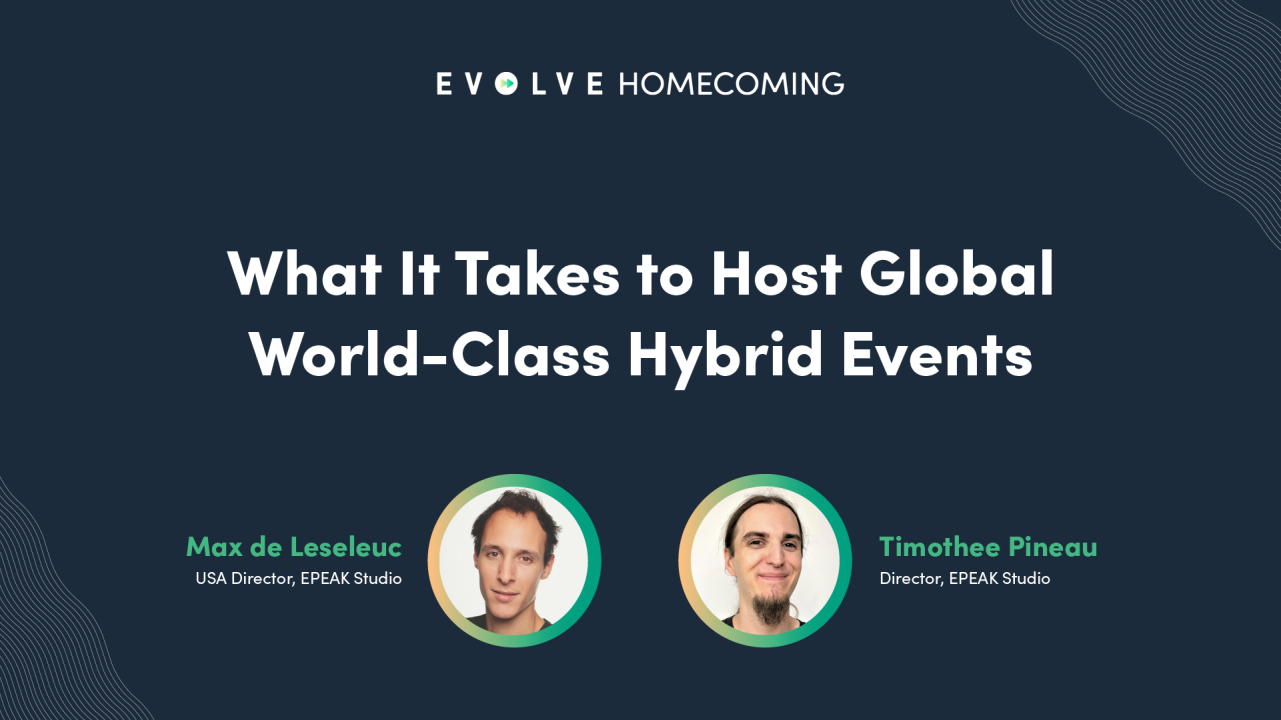 What it takes to host global world-class hybrid events
