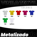 Vinilo Textil METALIZADO