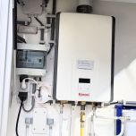 Warmtapwater huren met Rinnai doorstroomtoestellen