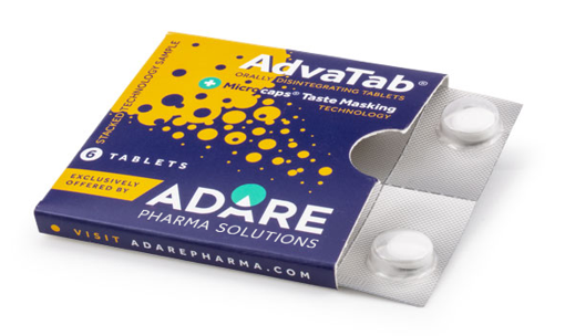 AdvaTab(R) Orally Disintegrating Tablets (ODTs)