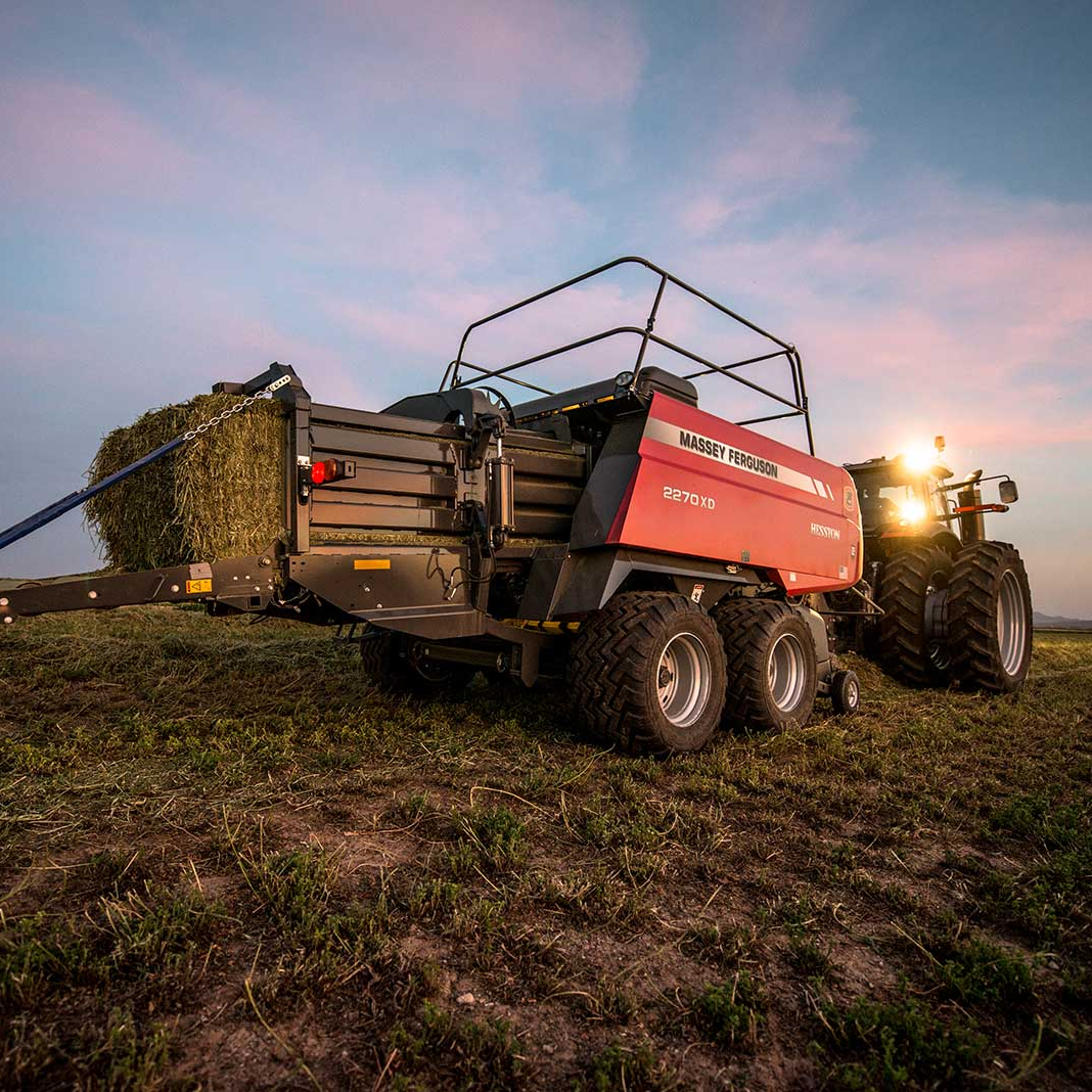 Hesston by Massey Ferguson hay and forage