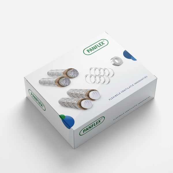 Compleet pakket voor de installatie van een WTW-unit