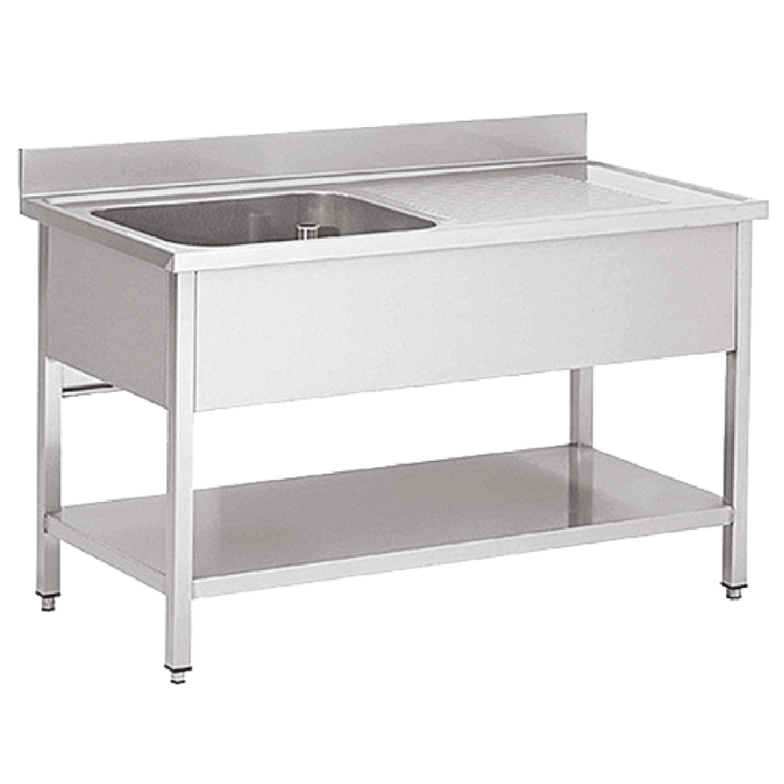 PLONGE 1 BAC AVEC ÉGOUTTOIR DROITE