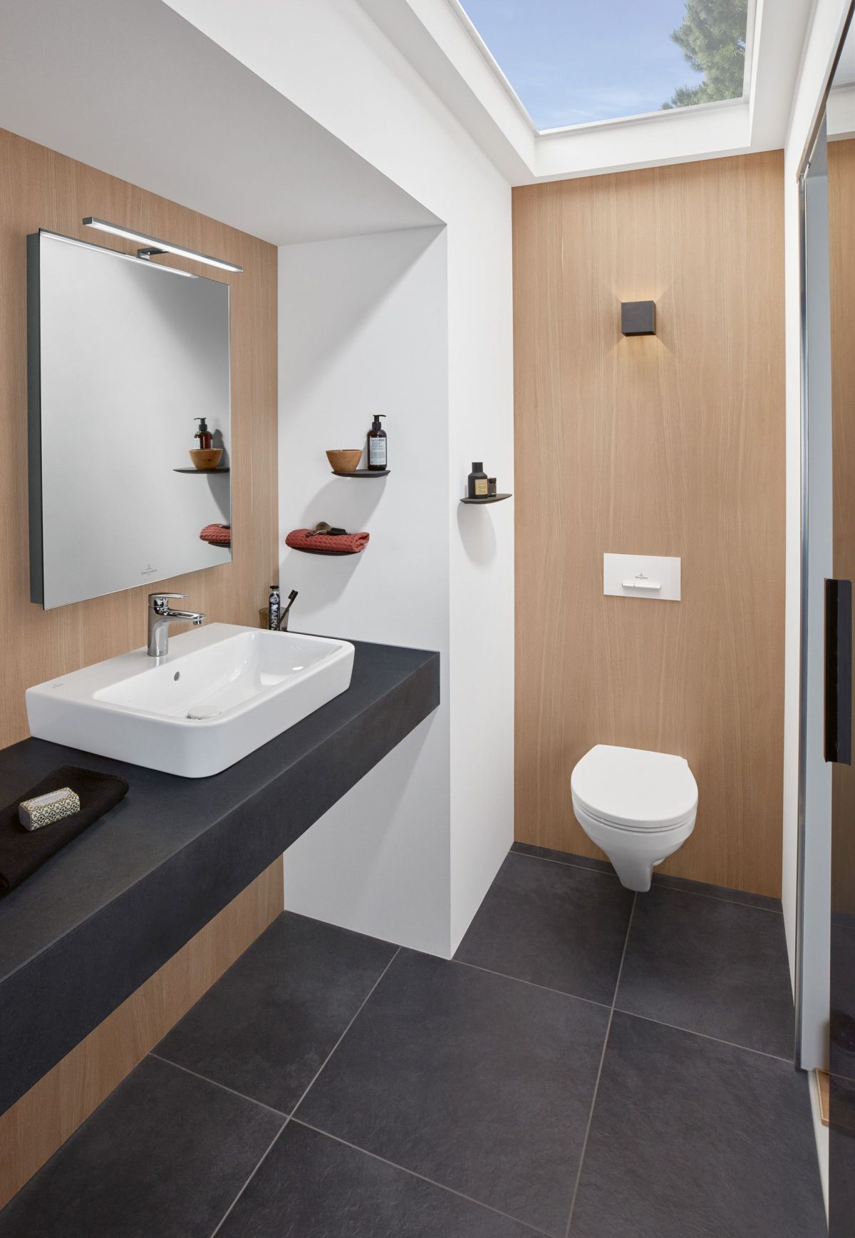 O.novo rectangular washbasins