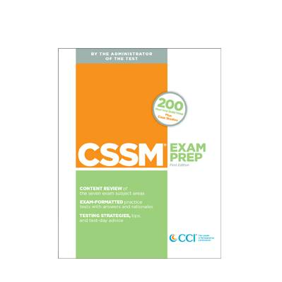 CSSM Exam Prep book