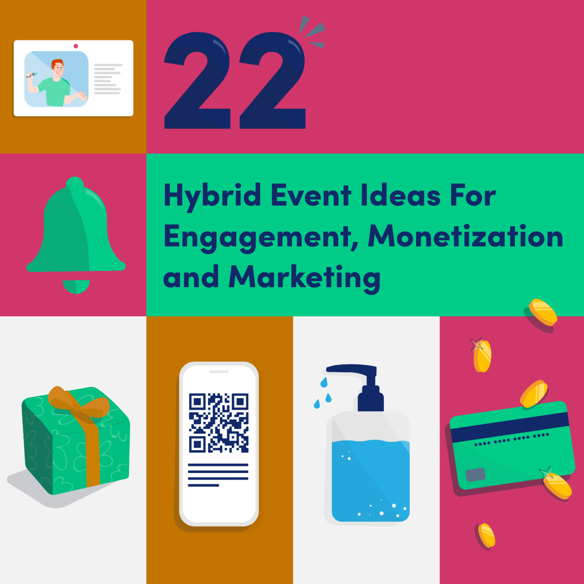 22 Hybrid Event Ideas For Engagement, Monetization and Marketing