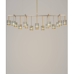 Flute Beam Chandelier