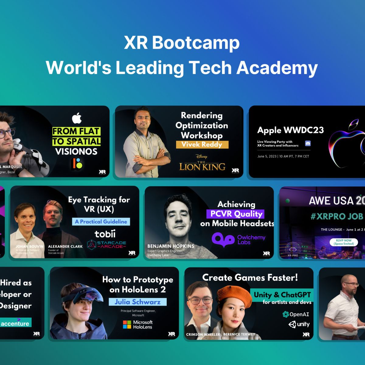 Virtual Reality Developer Relations and Online Event Manager