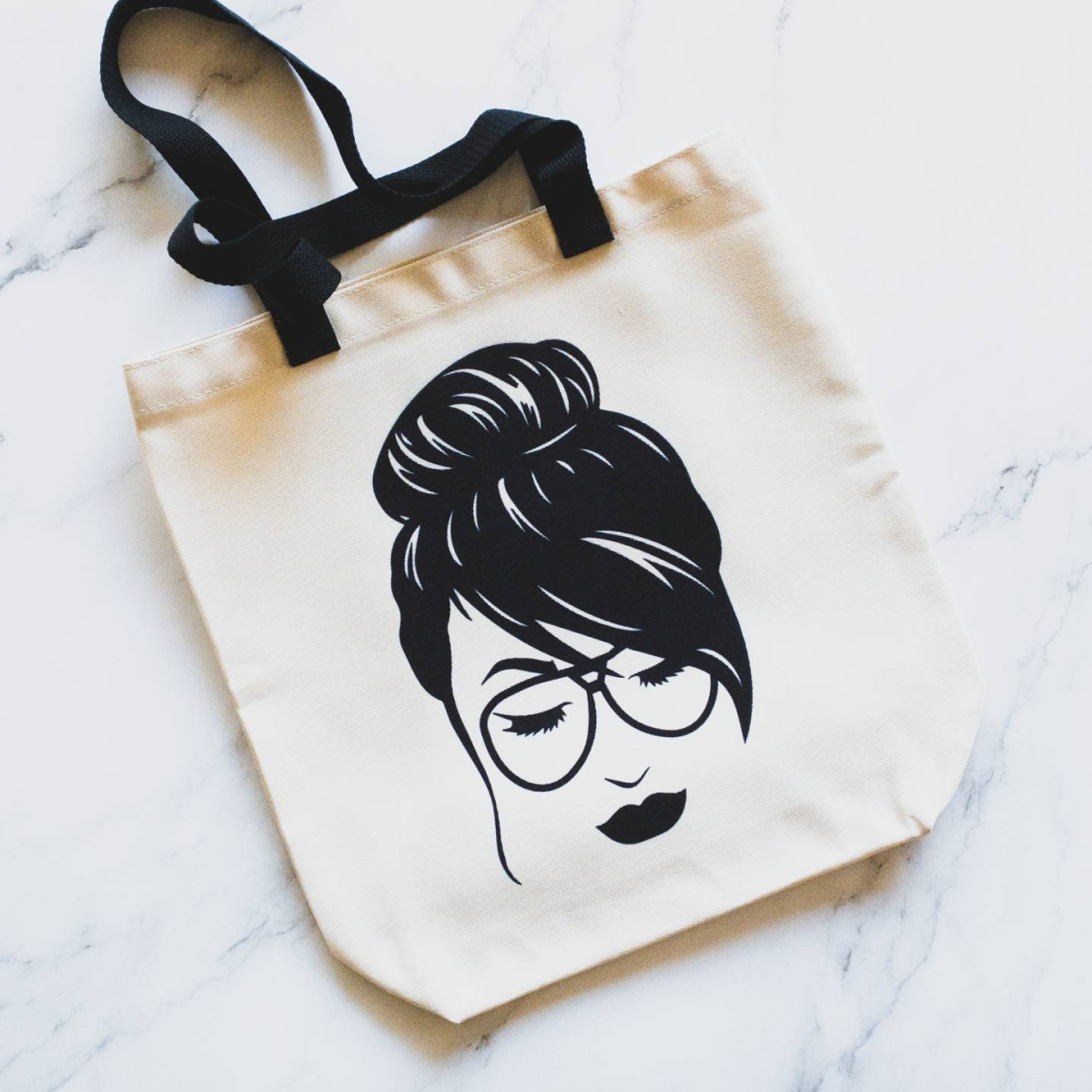 Beautiful Asian Woman Tote Bag - Medium