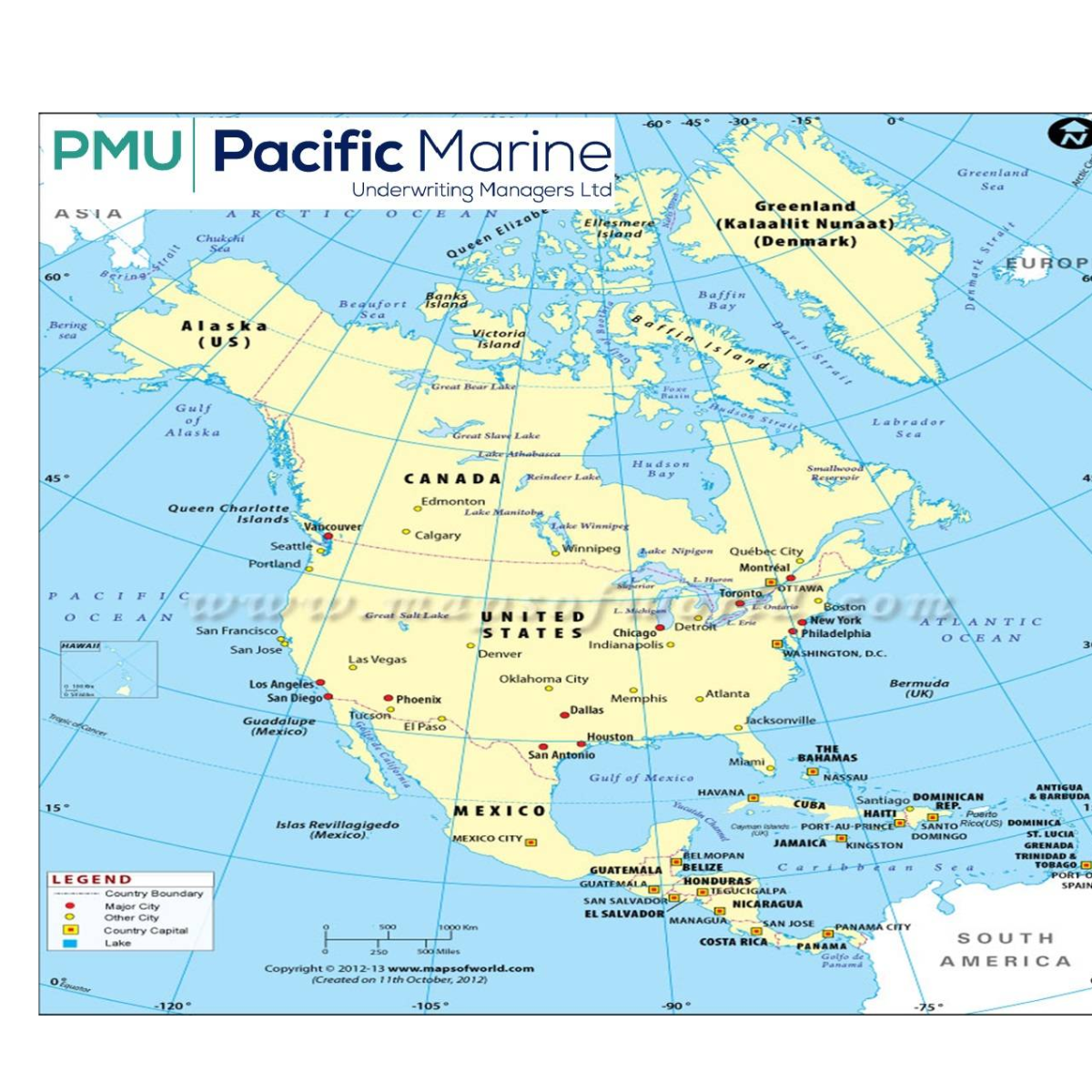 Assurance Bateau au É.U. & le Sud