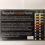 LUREX® SUSTAINABLE RECYCLED GRS CERTIFIED METALLIC YARNS