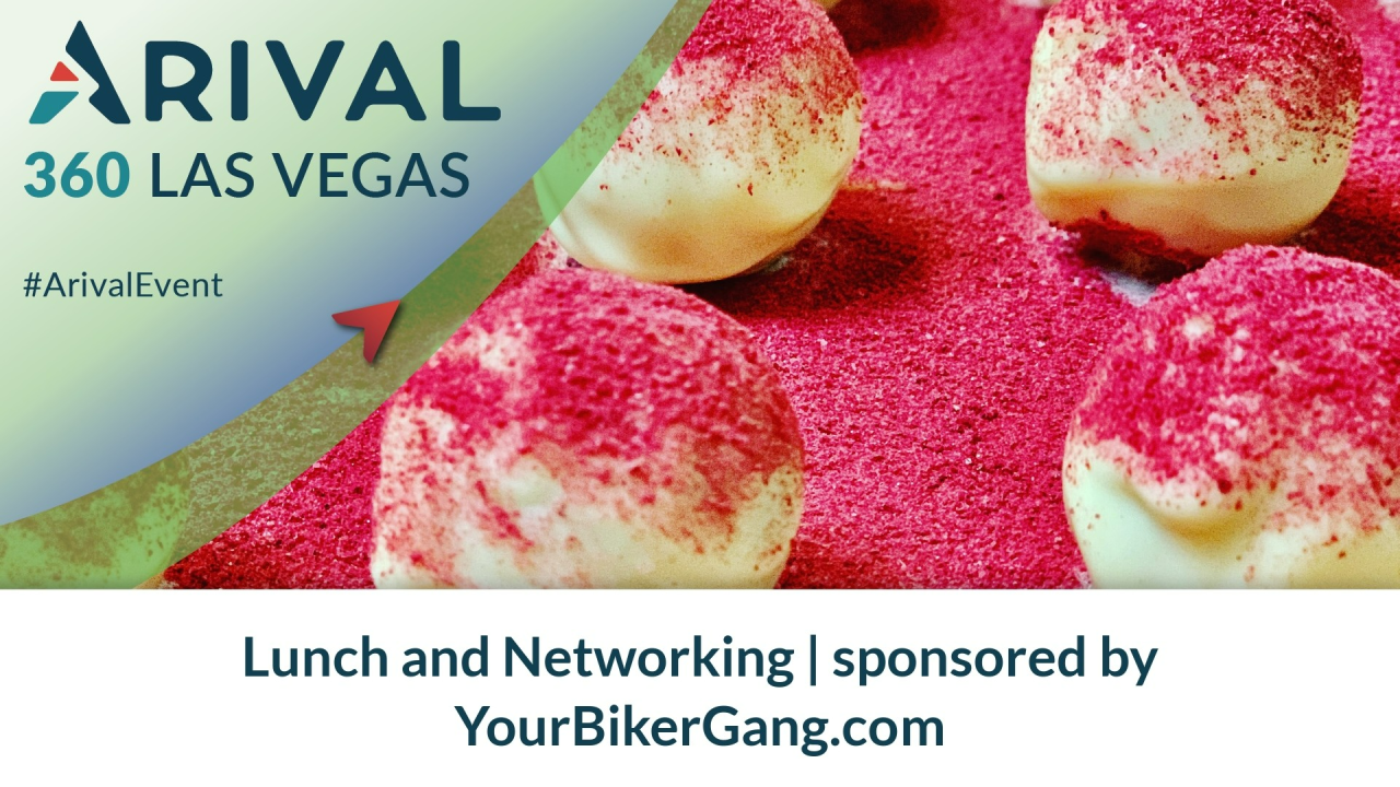 Lunch and Networking | Sponsored by YourBikerGang.com