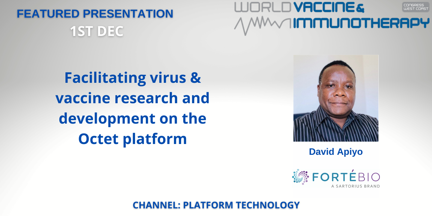 Facilitating virus & vaccine research and development on the Octet platform