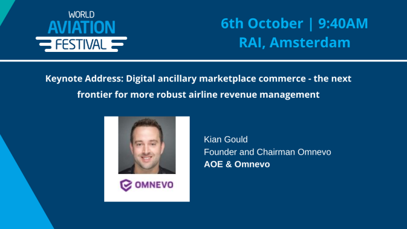 Keynote Address: Digital ancillary marketplace commerce - the next frontier for more robust airline revenue management