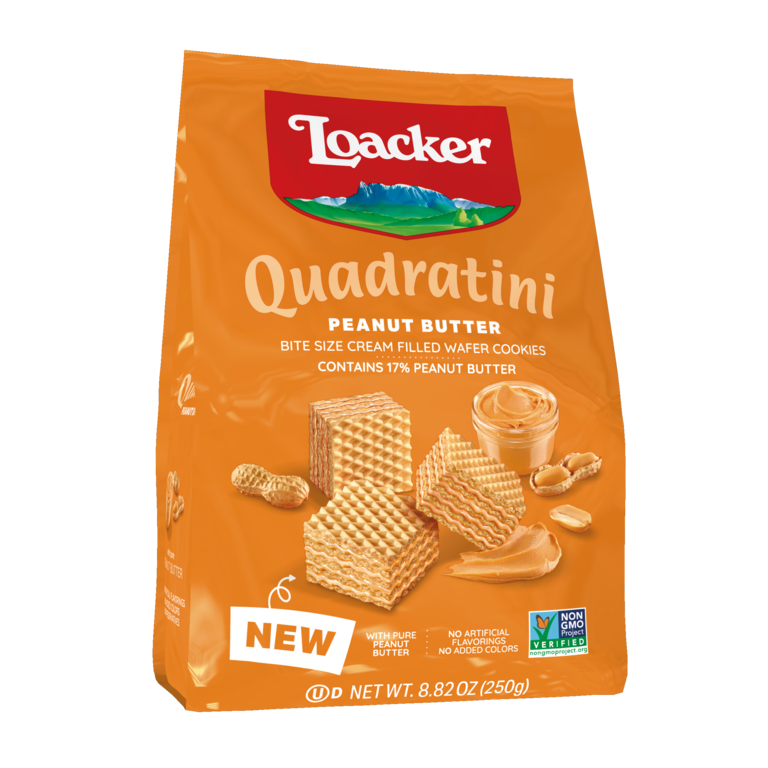 Loacker Quadratini Peanut Butter