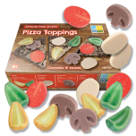 Pizza Toppings - Sensory Play Stones