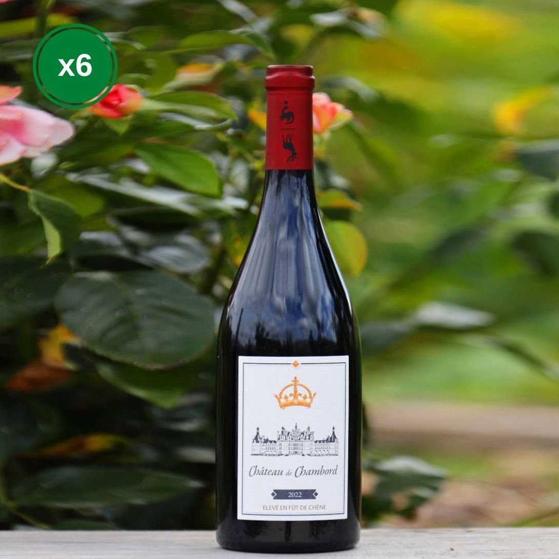 Château de Chambord rouge 2022 en élevage fût de chêne