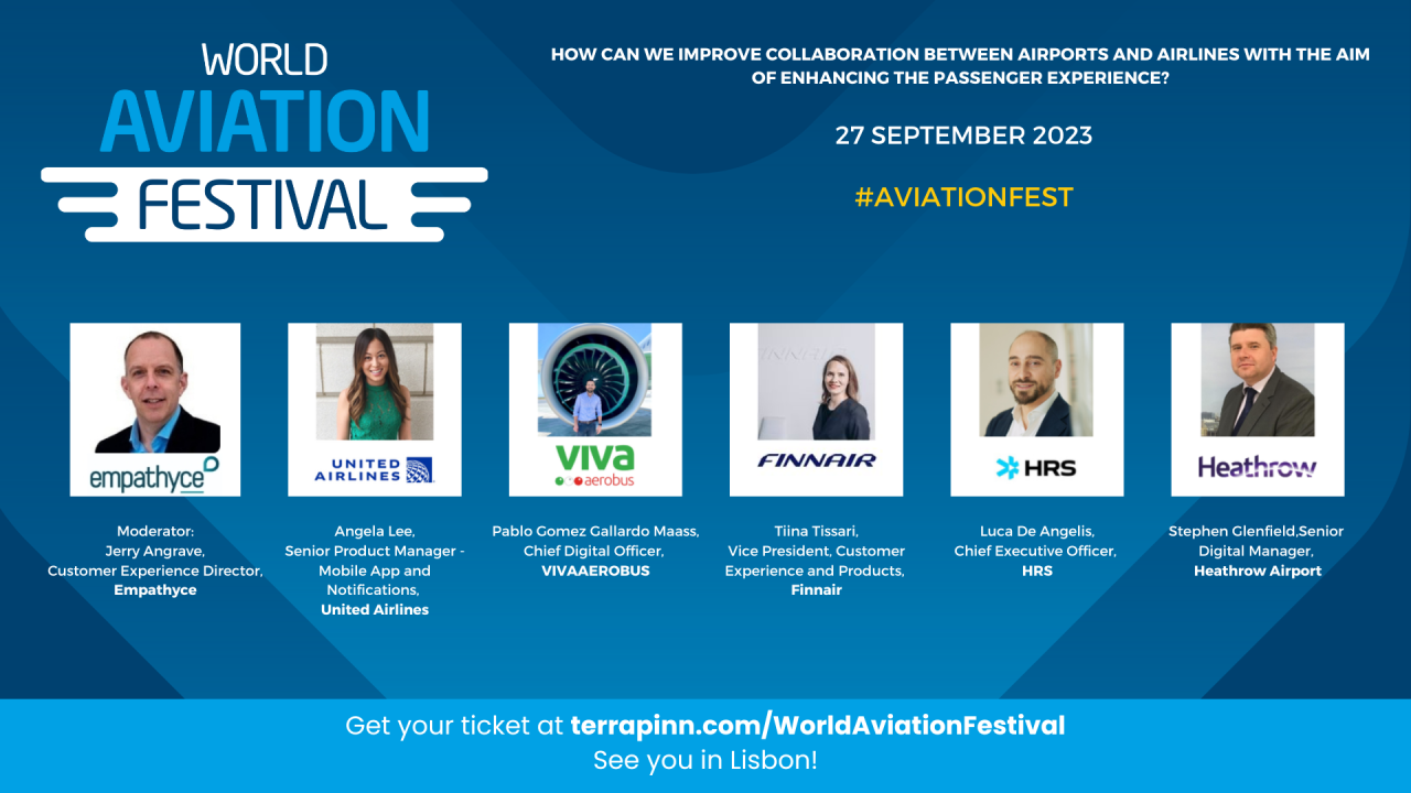 How can we improve collaboration between airports and airlines with the aim of enhancing the passenger experience?