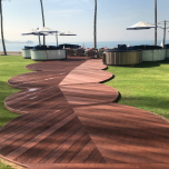 Millboard Enhanced Grain Decking Jarrah