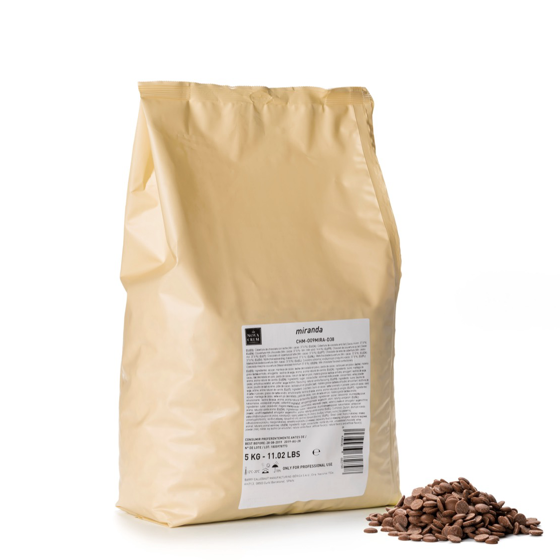 Cioccolato al latte - MIRANDA - Novacrem
