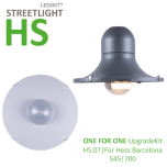 Produktfamilie: LEDiKIT® Streetlight HS | Für glockenähnliche Leuchten