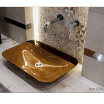 Szkilnik Design Luxury wooden washbasin model Alga