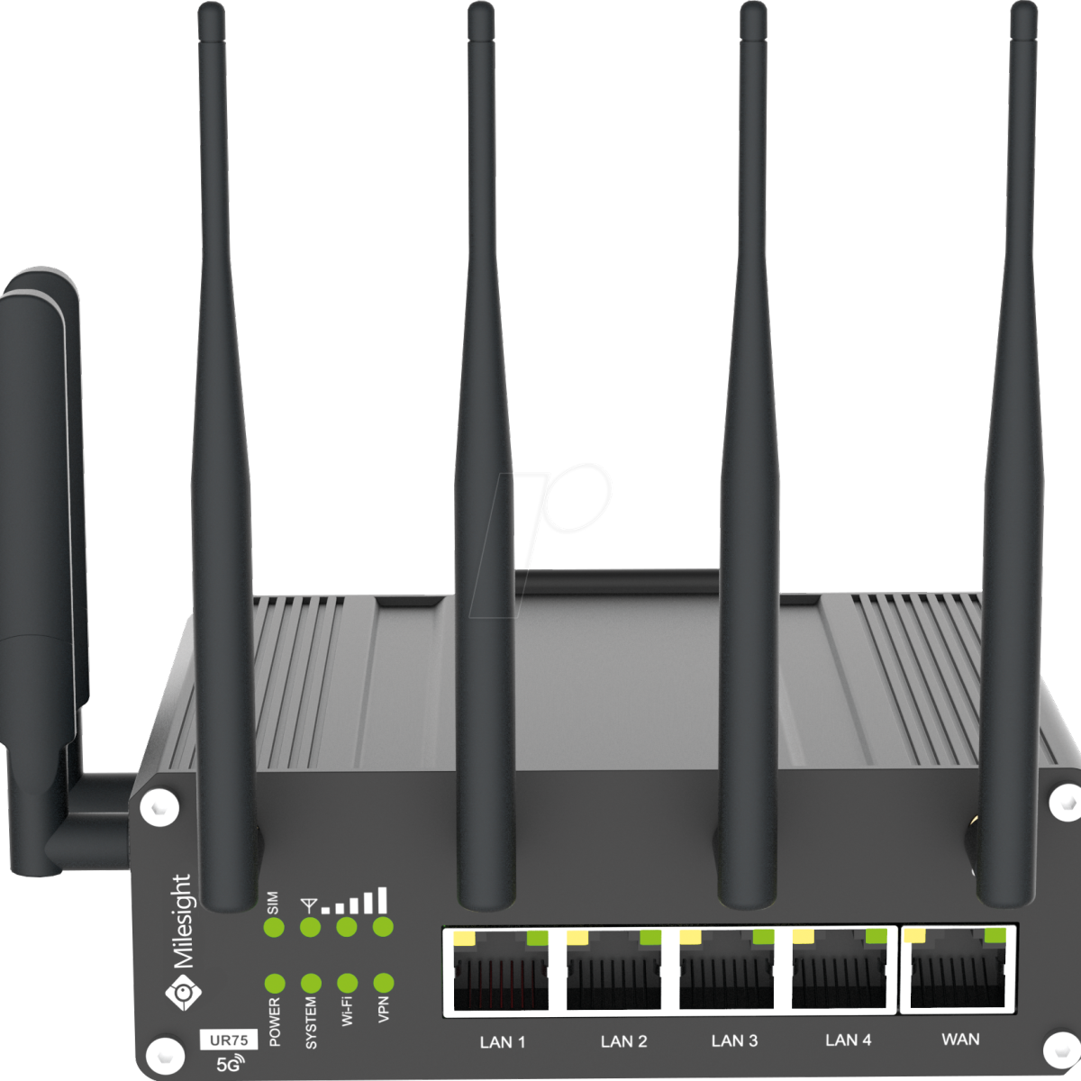 Milesight-IoT Router industrial 5G MIL UR75500GLGPW , GPS, PoE, Wi -Fi