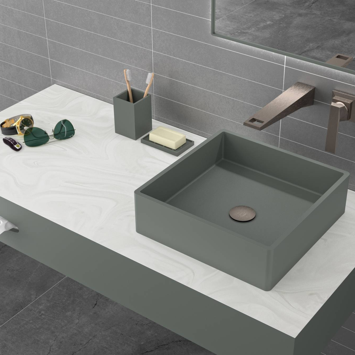 NEW WASHBASINS IN TREND COLORS