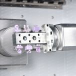 Yucera YRC-6X Wet 5 axis Dental Milling Machine for lithium disilicate and titanium