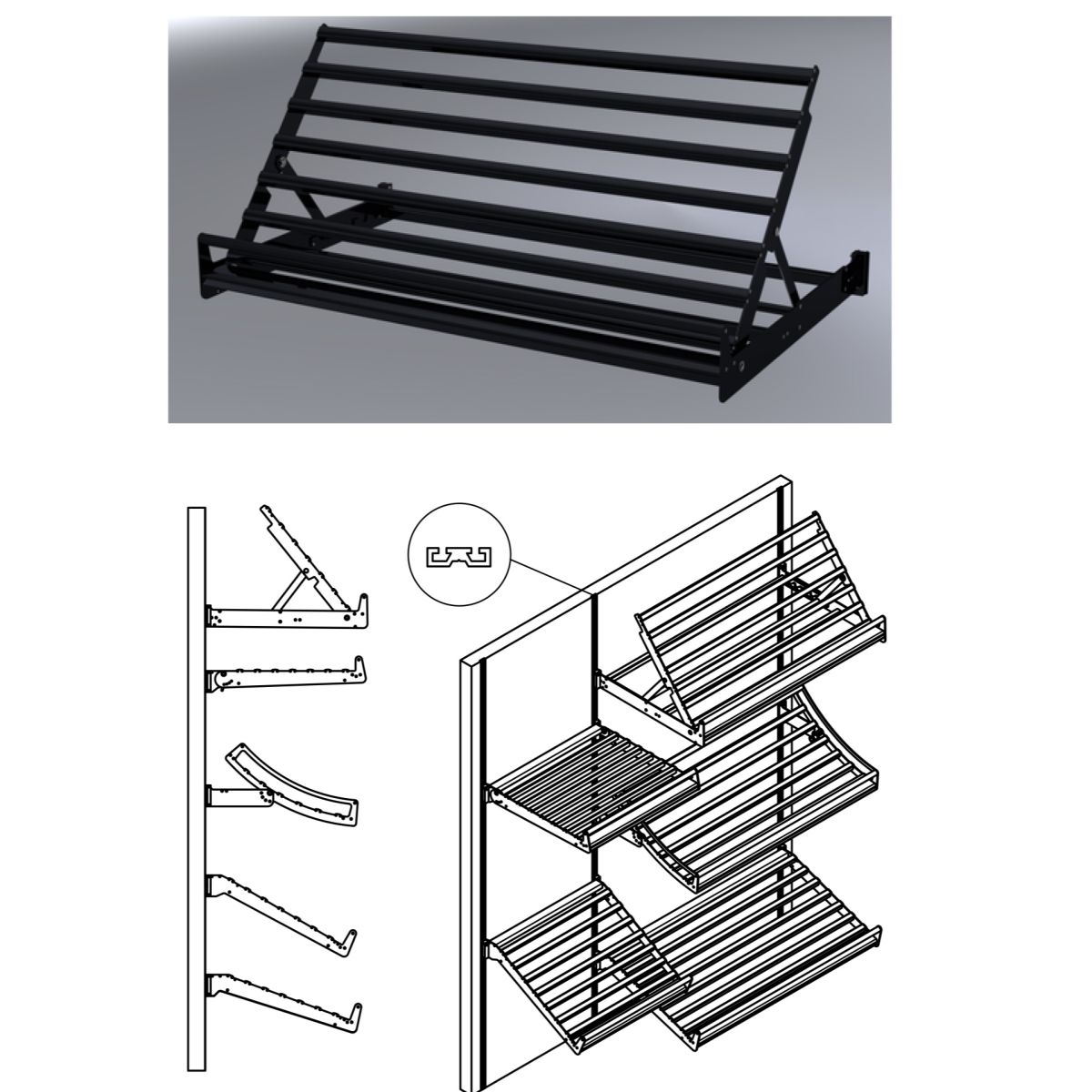 New bread gratings M3
