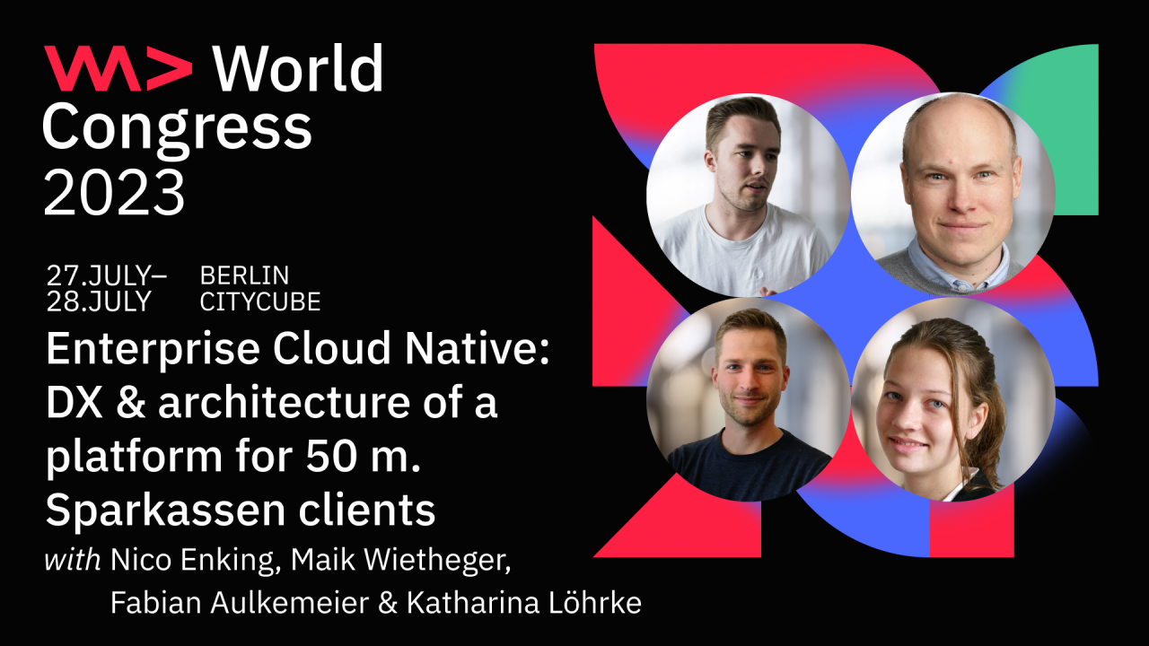 Enterprise Cloud Native: DX & architecture of a platform for 50 m. Sparkassen clients