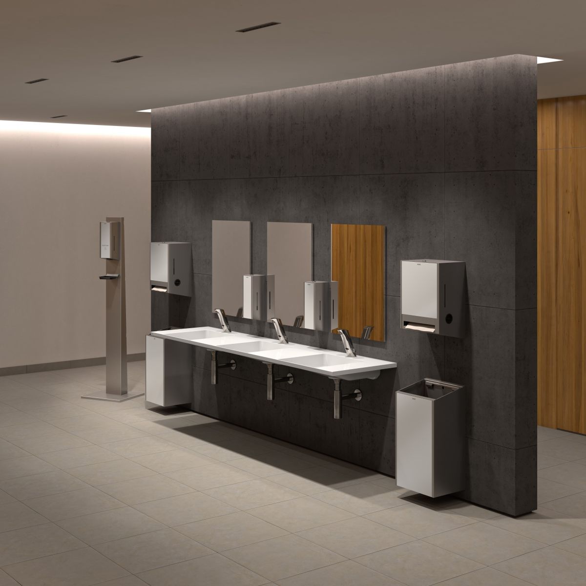 KWC EXOS. - individuele wastafelconcepten voor optimaal ruimte- en nisgebruik