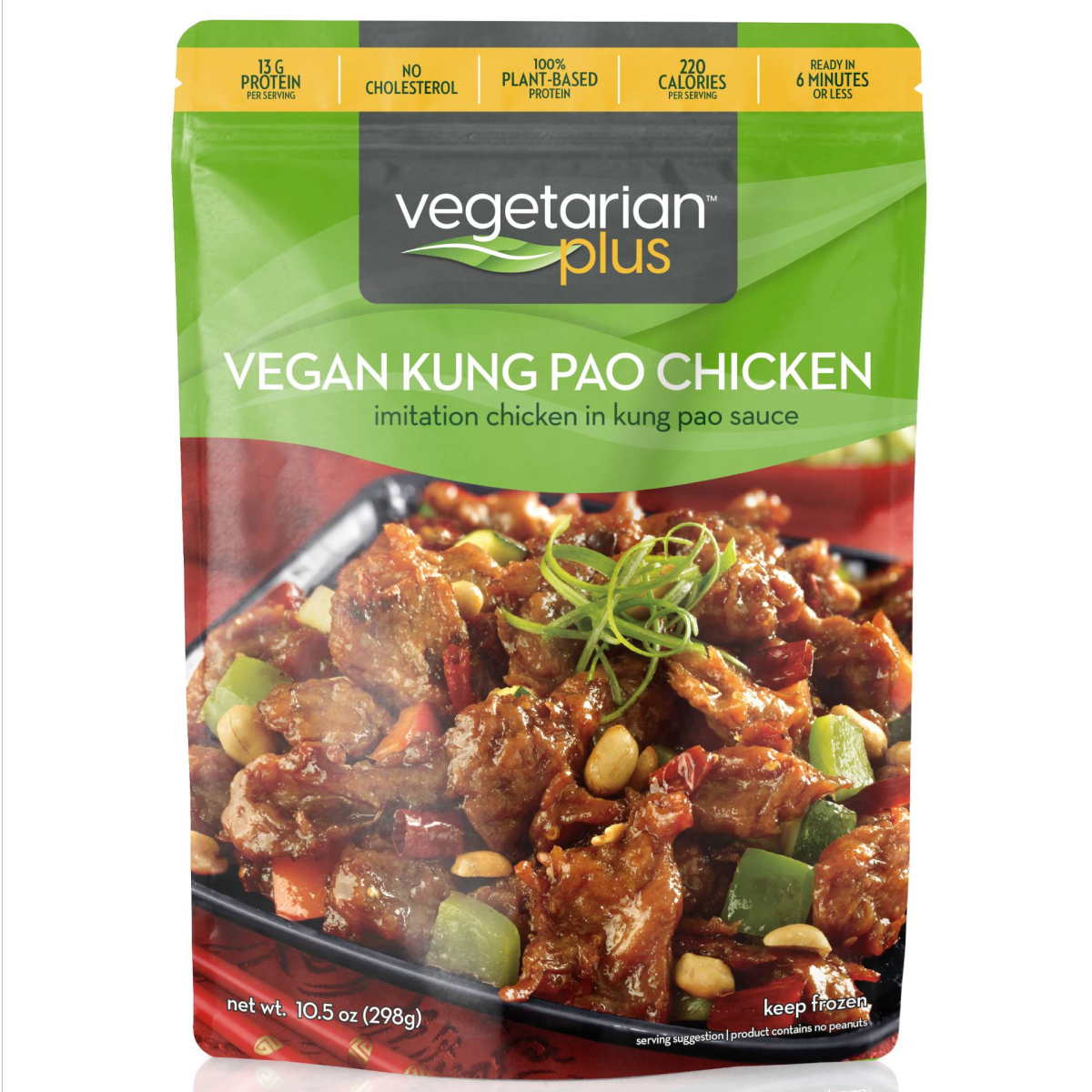 Vegan Kung Pao Chicken