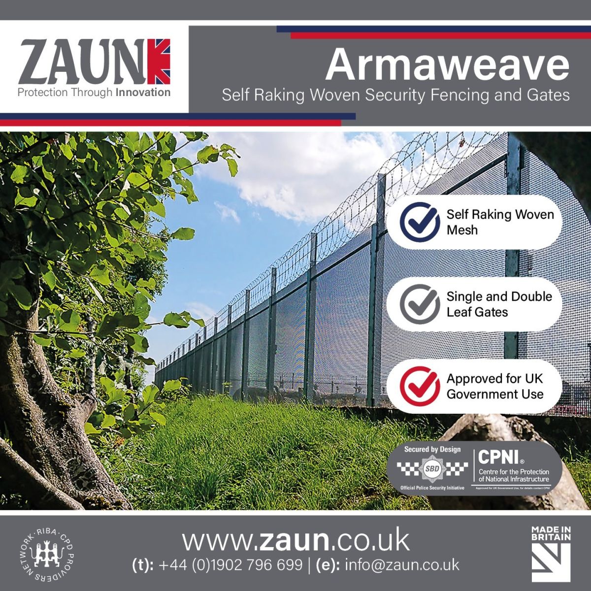 ArmaWeave - Approved for Government Use Fencing