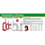 Prensa Manual de Bancada PMB-0A Curso 161mm