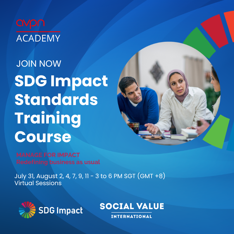 SDG Impact Standards User Training