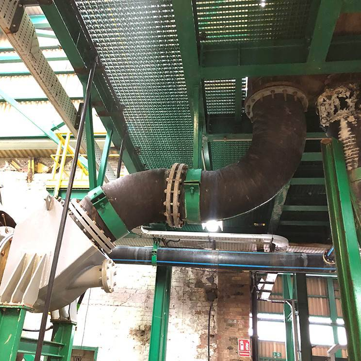 Metso solution eliminates pipe patching at Iberpotash