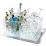 STATION PORTAGHIACCIO RINFRESCATORE IN PLEXIGLASS