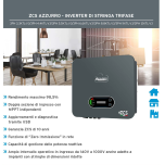 ZCS AZZURRO INVERTER DI STRINGA TRIFASE