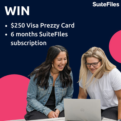 Win a $250 Visa Prezzy Card & 6 Months SuiteFiles Subscription!