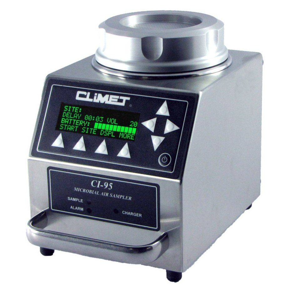 Climet CI-95A Microbial Air Sampler Pharmaceutical Grade