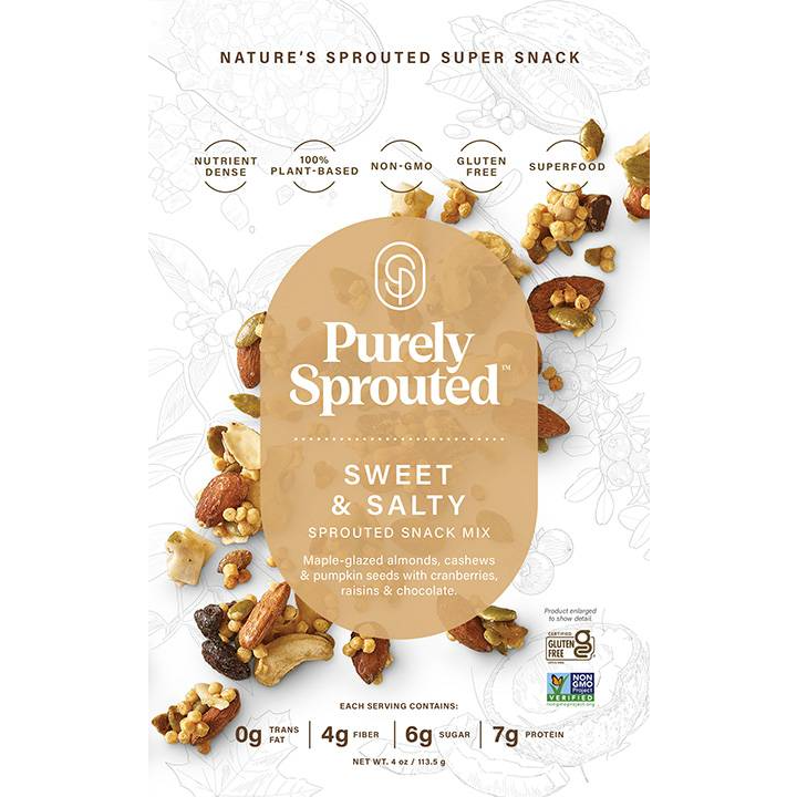 Sweet & Salty Sprouted Snack Mix